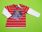 Preview: Ringelshirt Gr. 80 Topolino rot/weiß 2 Lagenlook BMX