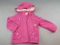 Preview: Regenjacke Gr. 86 Heinrich Nickel pink mit Blumenstickerei