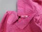 Preview: Regenjacke Gr. 86 Heinrich Nickel pink mit Blumenstickerei