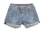 Preview: dünne Jeansshort Gr. 140/146 s.Oliver blau