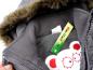 Preview: Winteranorak Gr. 74 my litte bear dunkelbraun mit Maus und Kuschelkaputze