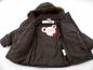 Preview: Winteranorak Gr. 74 my litte bear dunkelbraun mit Maus und Kuschelkaputze