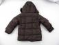 Preview: Winteranorak Gr. 74 my litte bear dunkelbraun mit Maus und Kuschelkaputze