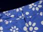 Preview: Shorts Gr. 140/146 Aldi hellblau mit Punktblumen Badeshorts