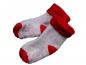 Preview: Stoppersocken 12cm Gr. 19-21 rot/rosa