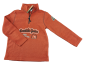 Preview: Fleeceshirt Gr. 116/122 Aldi orange/braun Mountain Guides langarm