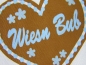 Preview: Halbarmbody Gr. 74/80 Dimo hellblau Wiesn Bub Herz