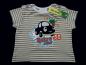 Preview: T-Shirt Gr. 56 Topomini beige geringelt mit Auto