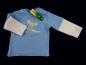 Preview: Langarmshirt Gr. 62/68 Steinbeck hellblau/weiß 2-Lagen-Look Flugzeug