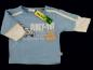 Preview: Langarmshirt Gr. 56 hellblau/weiß 2-Lagen-Look Auto Tiere