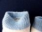 Preview: Socken 8cm Gr. 14-15 hellblau/weiß