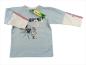 Preview: Langarmshirt Gr. 86 Topolino hellblau/weiß 2-Lagen-Look Teddymotiv