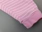 Preview: Bequemhose Gr. 74/80 rosa mit weißen Streifen