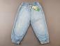 Preview: Sommerjeans Gr. 80/86 H&M hellblau mit Gummibund