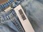 Preview: Sommerjeans Gr. 80/86 H&M hellblau mit Gummibund