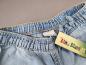 Preview: Sommerjeans Gr. 80/86 H&M hellblau mit Gummibund