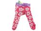 Preview: Strumpfhose Gr. 62 Sterntaler pink/lila mit Blumen Glitzer