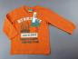 Preview: Langarmshirt Gr. 86 Topolino orange mit Bagger