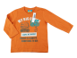 Preview: Langarmshirt Gr. 86 Topolino orange mit Bagger