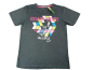 Preview: T-Shirt Gr. 158/164 grau mit Aufdruck Board Rider