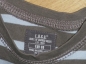 Preview: Langarmshirt Gr. 68 H&M braun/hellblau Blockstreifen