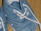 Preview: Jeansstoffschuhchen Gr. 16 hellblau - cool!!!