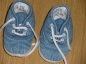 Preview: Jeansstoffschuhchen Gr. 16 hellblau - cool!!!