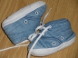 Preview: Jeansstoffschuhchen Gr. 16 hellblau - cool!!!