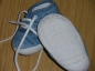 Preview: Jeansstoffschuhchen Gr. 16 hellblau - cool!!!