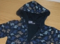 Preview: Sweatjacke Gr. 74/80 blau mit Dinos