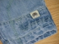 Preview: Jeanshose Gr. 74 C&A hellblau mit Teddyapplication