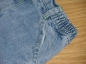 Preview: Jeanshose Gr. 74 C&A hellblau mit Teddyapplication