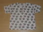 Preview: T-Shirt Gr. 98 Babyworld weiß mit Damadinern Hunden und rosa Schleifchen