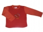 Preview: Ringelshirt Gr. 98 Sigikid orange/rot mit Pferdchen