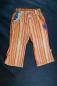 Preview: coole Cordhose Gr. 80/86 Leila Boutique orange/rot getreift