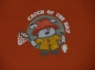 Preview: T-shirt Gr. 74/80 orange mit Fischer