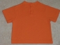 Preview: T-shirt Gr. 74/80 orange mit Fischer