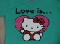 Preview: Langarmshirt Gr. 86/92 Hello Kitty grün