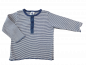 Preview: Ringelshirt Gr. 68/74 Petit Bateau blau/weiß