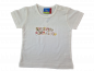 Preview: T-Shirt Gr. 74 Topolino weiß mit Blumenschrift