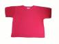 Preview: T-Shirt Gr. XL (46/48) Nuova Moda in rot mit Blumenstickerei