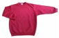 Preview: Sweatshirt Gr. 146 pro Touch rot einfarbig