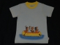 Preview: T-Shirt Gr. 104 Jako-o hellblau mit Indianer und Boot * Zwillinge *