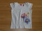 Preview: T-Shirt Gr. 92/98 Esprit weiß mit Blumen und Glitzer