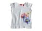 Preview: T-Shirt Gr. 92/98 Esprit weiß mit Blumen und Glitzer