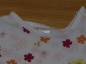 Preview: T-Shirt Gr. 92 Aldi weiß mit Blumen