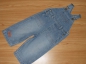 Preview: Jeanslatzhose Gr. 74 Gymboree hellblau mit Flugzeugapplication