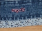 Preview: Jeansjacke Gr. 104 Esprit blau mit Blumen