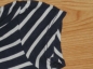 Preview: Ringelshirt H&M Gr. 74 blau/weiß