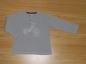 Preview: Langarmshirt Gr. 86 Zara grau mit Moped